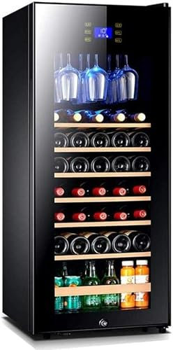 QPZMALSKY Wine Refrigerator With Touch Control, Refrigerator And Cooler Of Uniform Uniform For Red And White Wines