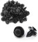 LEPEVNEY Remache de parachoques delantero para Nissan de 8 mm, clips de retención de orificios, aletas, clips de empuje para parachoques, 50 unidades
