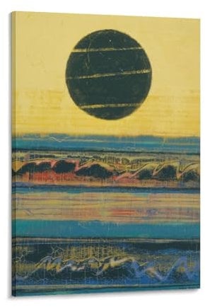 KOOHTAA Max Ernst TreMBLEMENT DE TERRE ÉTEINT oder LE CALME APRÈS L'ORAGE Kunstposter, Gemälde, Wohnkultur, Poster, Wandkunst, hängend, Bild, Druck, dekoratives Gemälde, Poster, 60 x 90 cm