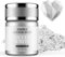Glitter Commestibili Bianco Argenteo, Waysroma Glitter Commestibili per Torte Glitter Commestibili per Drink Colorante Alimentare in Polvere per per Fondente, Cioccolato, Pasqua Biscotti(8g)