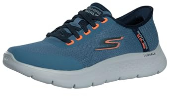 Skechers Slip-INS GO Walk Flex NETRO | Freihändige Slip-Ins, luftgekühlte Memory-Schaum-Einlegesohle, Ultra-Go-Polsterung, Flex-Säulen, maschinenwaschbar