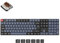 Keychron K5 Pro QMK/VIA Ultra-Slim Custom Kabellos Mechanische Tastatur, DE-ISO Full Size Programmierbar Bluetooth/Kabelgebunden RGB Hot-swappable Gateron Low Profile Brauner Schalter