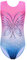 ZNYUNE Body da ginnastica da bambina, senza maniche/a maniche lunghe, per bambini, ZNY261-Rosa Blu, 4-5 Jahre