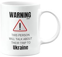 MIPOMALL Funny Travelling Gift, Trip or Holiday to Ukraine, Mug Presents for Christmas, Backpacking, Leaving, Goodbye, Hiking or Moving for Best Friend, Colleague or Boss, mm-CA_240_186