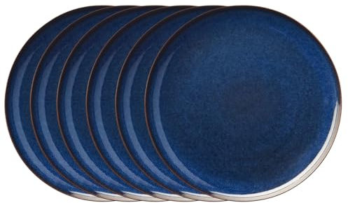 ASA Selection SAISONS Speiseteller Midnight Blue 26,5 cm Set6