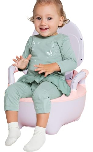 ycezw Potty Training Seat, Kinder Potty Stuhl, Trainingspotty, rutschfest, leichtes Reisezubehör, Urinal-Trainer für Spiele im Freien, Kindertagesstätte, Vorschule