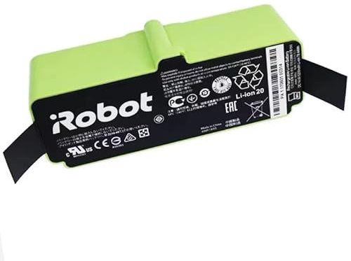 Batteria al litio for aspirapolvere, 14,8 V, 9800 mAh, agli ioni di litio, compatibile con Roomba serie 600, 700, 800, 900, 614/690, 760/790, 860/895/960/985, batteria ricaricabile.(1800mAh)
