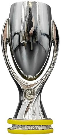 MIAOWR Trophée des Champions De La Mini Super Coupe Europa Hauteur 16 Cm/6,3 Pouces Souvenir De La League De Football Cadeaux pour Les Fans