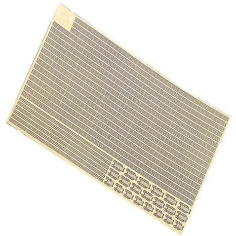 HAPINARY Scale Warship Model PE Railing and Ladder Etching Piece Photo- Handrail for Model Kit Building Golden Accessory for Hobbyists and Crafters