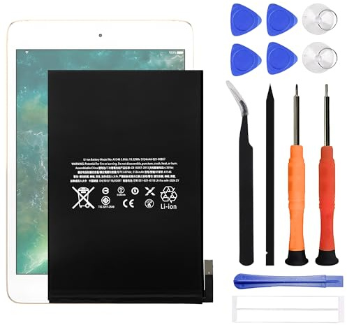 VUXYIT A1538/A1546 - Batteria di ricambio compatibile con Apple iPad mini 4 (2015), con kit di attrezzi di riparazione