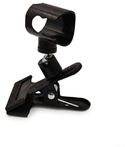 Fan Clip Mount, Holder for Shark ChillPill 3-in-1 Cooling Fan with Secure Attachment for Desk Bed Treadmill Gym Equipment