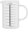 axentia Borosilicate Glass Measuring Beaker with Wide Handle & Pour Spout - Large 1000mL Measuring Vessel for the Kitchen