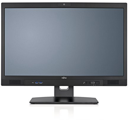 Fujitsu Esprimo K557/24 23-Inch All-in-One Desktop PC - (Black) (Intel Core i5-6400 Desktop Series Processor, 8 GB RAM, 256 GB HDD, Intel HD 530 Graphics, Windows 10 Pro)