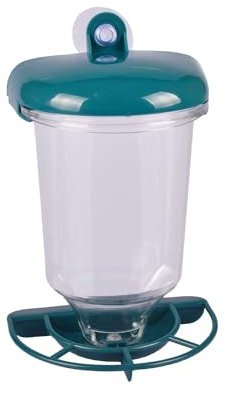 Grüner Jan Stazione Mangime per Uccelli Distributore Semi Uccello Uccello Mangiatoia Contenitore Mangime Silo Mangime