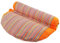 SAPURA Meditationskissen mit Buchweizen - 2in1 halbmond Yogakissen und Yoga Rolle