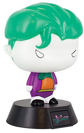 Paladone DC Comics The Joker 3D-Charakter, ideal für Schlafzimmer, Büro und Zuhause, offiziell lizenzierte Figur, Popkultur-Beleuchtung, Mehrfarbig