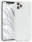 EAZY CASE Premium Silikon Handyhülle kompatibel mit iPhone 11 Pro Max, Slimcover mit Kameraschutz und Innenfutter, Silikonhülle, Schutzhülle, Bumper, Handy Case, Hülle, Softcase, Weiß