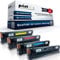 4X Print-Klex Tonerkartuschen kompatibel für Canon Color imageCLASS MF 640 Series i-Sensys LBP 620 Series i-Sensys LBP 621 Cw i-Sensys LBP 623 Cdw 054 054H Black Cyan Magenta Yellow - Office Plus Ser
