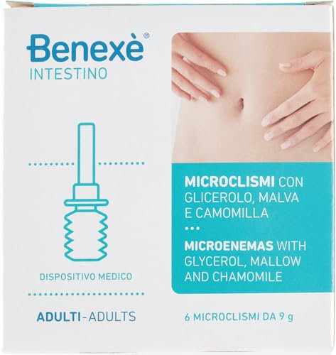 Benexè Microclismi Intestino Glicerolo Camomilla Malva, 6pz