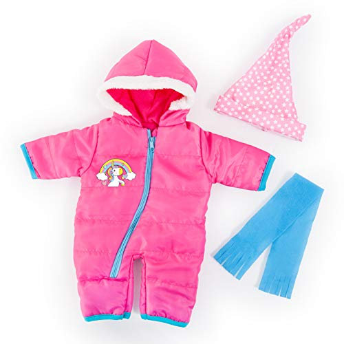 Bayer Design 83881AA Puppenkleidung, Puppenoutfit, mehrteilige Puppenanziehsachen, Puppenzubehör
