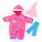 Bayer Design 83881AA Puppenkleidung, Puppenoutfit, mehrteilige Puppenanziehsachen, Puppenzubehör