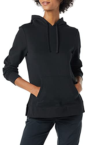 Amazon Essentials Felpa a Tunica con Cappuccio Donna, Nero, L