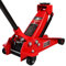 Jack Boss Cric de sol en acier de capacité de 3 tonnes - Cric hydraulique robuste pour SUV et camion