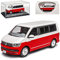 IXO Volkwagen T6 Multivan Weiss Rot Transporter Kasten Version T5 Ab 2. Facelift 2015 1/43 Modell Modell Auto