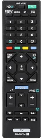 Pwshymi Télécommande Universelle, Contrôleur de Télévision à Télécommande Smart TV de Remplacement pour RM-ED054