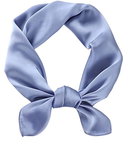 FAIRYGATE Seidenschal Bandana Kopftuch Damen Multifunktionstuch Damen Seidentuch Haare Haarspangen Damen Haarschmuck Mädchen Halstuch Stirnband Damen Haarband A2319