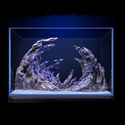 AWXZOM Große Aquarium-Dekoration Soul Valley, extragroß, hervorragende Landschaftsgestaltung (Soul Valley 45,7 cm)