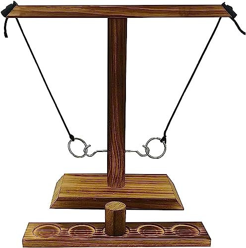 Haken- und Ring-Spielset – 2 Spieler Tabletop & Outdoor Yard Games (Hook n Ring)