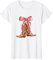 Cowgirl Stivali Country Cute Preppy Ragazze Bambino Bambini Donne Maglietta