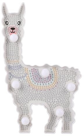 HEMOTON Weihnachtsbaum Nachtlicht led ligts led-light tablelamp Alpaka-Desktopleuchte Nacht Lichter Alpaka-Lampe für Tischplatte DIY Alpaka-Nachtlampe Handbuch Diamantzeichnung PVC