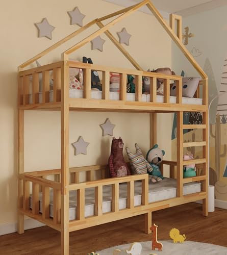 Etagenbett fur Kinder Nikola - Keifer (160X80)