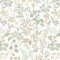 Timeet Selbstklebende Tapete Blumen Klebefolie Möbel Weiß Orange Botanischer Möbelfolie Selbstklebend Blüten und Beeren Muster Textur Möbelaufkleber Wasserfest Vinyl Folie für Möbel, Küche 44x300CM