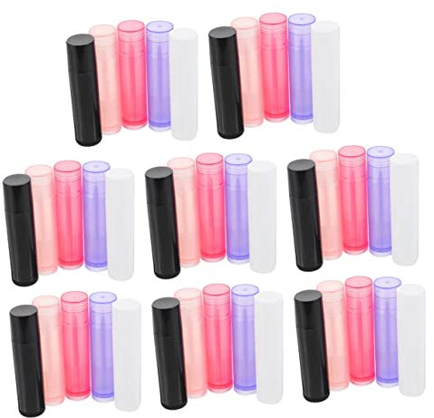 FOMIYES 40-teiliges Tube-set Nachfüllbare Leere Lippenstiftbehälter Feuchtigkeitsset Für Unterwegs