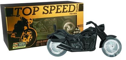 Herren Parfüm » Motorrad I 30 ml + 50 ml in 2 Duftnoten » Eau de Toilette » Tiverton Top Speed Schwarz