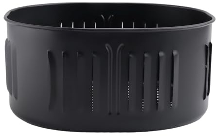 Agmoctz Air Fryer Replacement Basket for Power XL DASH Cozyna 5.5Qt Air Fryer,Air Fryer Accessories Black