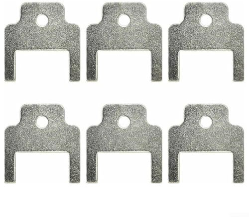 Alanmoship Kimberly Clark-Schlüssel aus Edelstahl für Papierhandtuchspender, 6 Stück, Metall, Schlüssel-Set für Einkaufszentren, Büros, Schulen, Häuser