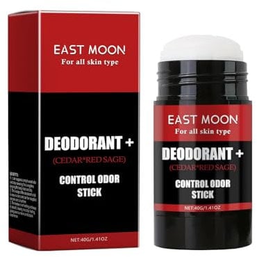 Deo Stick Für Männer, Ganzkörper Deodorant Gegen Schweißgeruch, Langzeit Frische 24h, Antitranspirant Und Geruchskontrolle 40g (1PCS)
