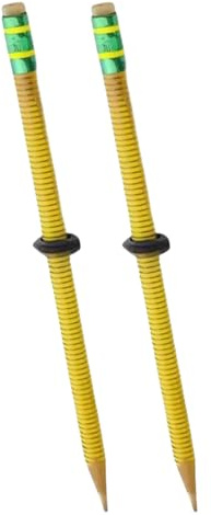 Fidget Tool, strukturierter sensorischer Griff, Stift, diskreter Aufmerksamkeitshelfer, unterstützt neurodivergentes Lernen, Bildung & Schreibwaren, 2er-Set, für Schule, Bibliothek, Büro, Heimgebrauch