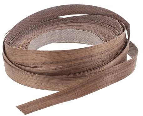 Ruban de Réparation pour Bois Auto-adhésif, 15m, Café | Placage Bois à Grain , Finition pour Meubles et Bibliothèques, Projets D’intérieur