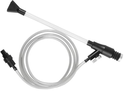 Vdaxvme Marine Flüssigkeitswechselwerkzeug mit 4 Funktionen zum Entfernen von Sandreinigungsflecken und zum Sammeln von Abfällen ohne Strom Aquarium Siphon