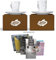 henger-mauk Fiftyeight Espressotassen Espresso Mug 2er Set + SERVIETTEN, 80 ml, VERGNÜGT+LECKER E Mugs 2