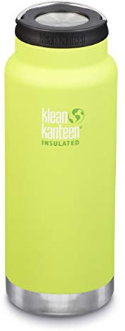 Klean Kanteen TK Wide Kanteens Vakuum-isoliert – Neuer 2019 (946 ml), Juicy Pear (Loop Cap)