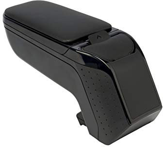 ARMSTER 2 Bracciolo specifico, Nero per Ford Focus (2018-), con vano portaoggetti e Ripiegabile