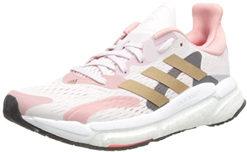 Adidas Damen Solar Boost 4 Running Shoe, Almost Pink/Copper Metallic/Turbo, 38 2/3 EU