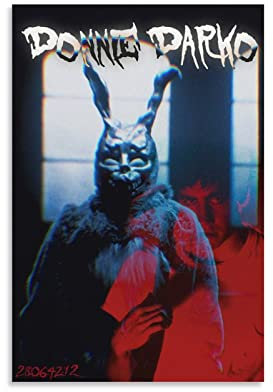 Kaninchen von Donnie Darko Suspenseful Sci-Fi Filmposter und Wandkunst, Bilderdruck, modernes Familien-Schlafzimmer, Dekor-Poster, 40 x 60 cm