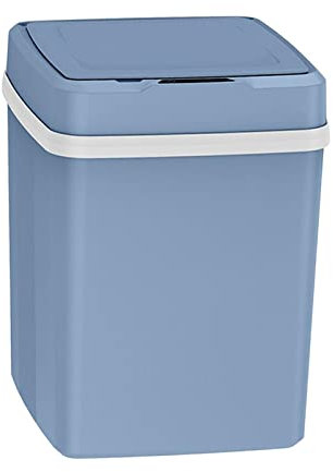 Sharplace Wasserdichter Induktions-Mülleimer 12L Intelligenter Mülleimer für das Arbeitszimmer im Wohnzimmer, Blau